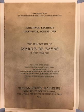 Collection of Marius de Zayas