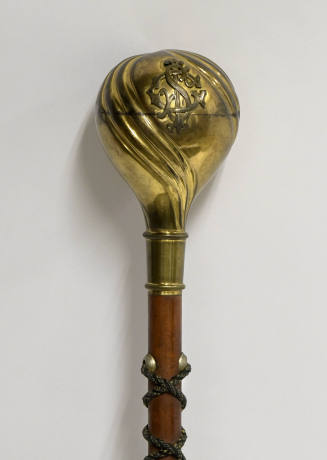 Ceremonial Staff for Teobaldo "Bolgi" Travi