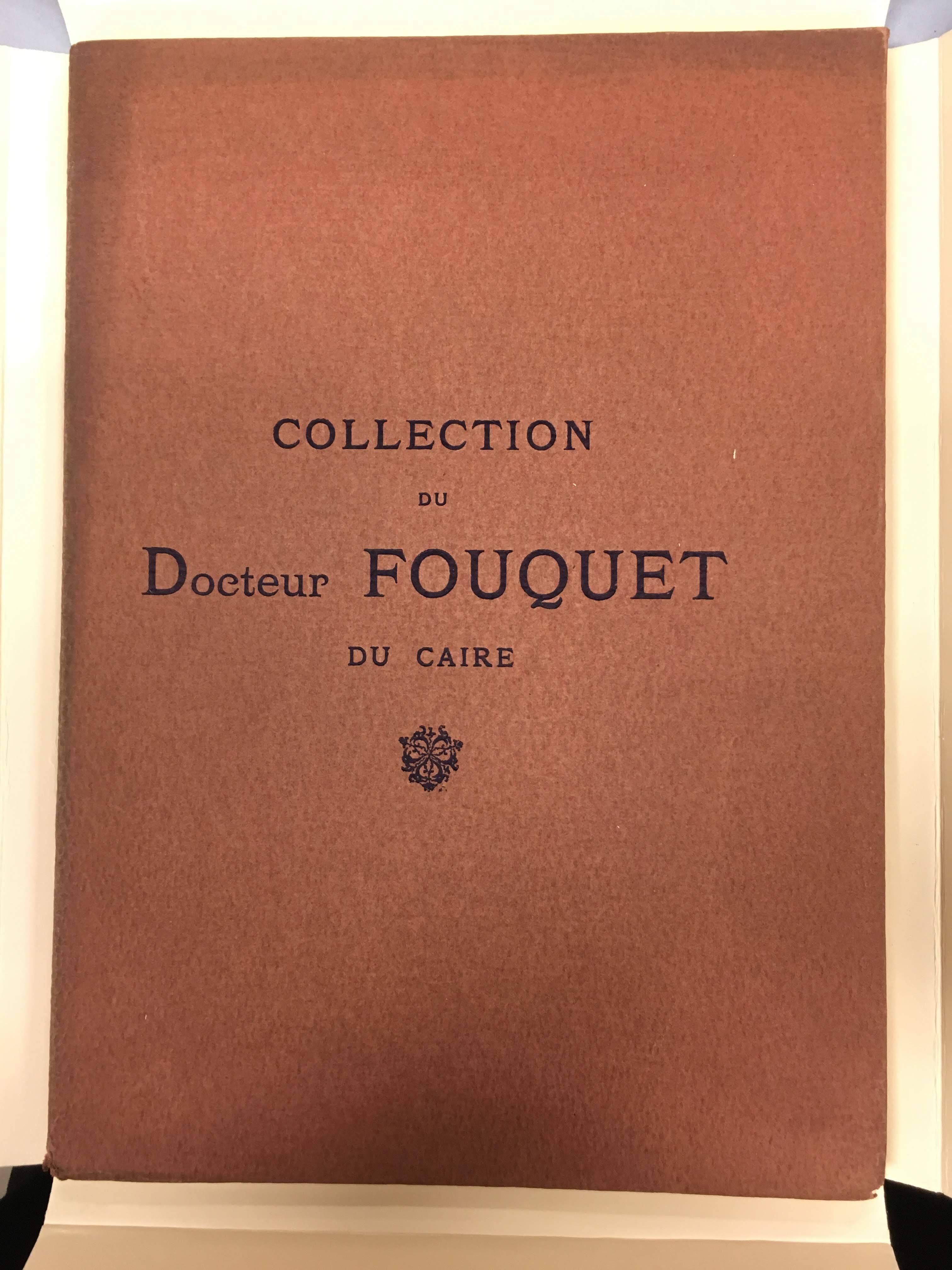 Collection of Dr. Fouquet of Cairo