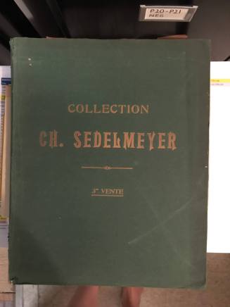 Catalogue of Paintings Composing the Collection of Ch. Sedelmeyer: Third Sale