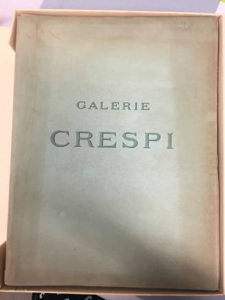 Catalogue of Old Paintings Composing the Crespi Gallery of Milan