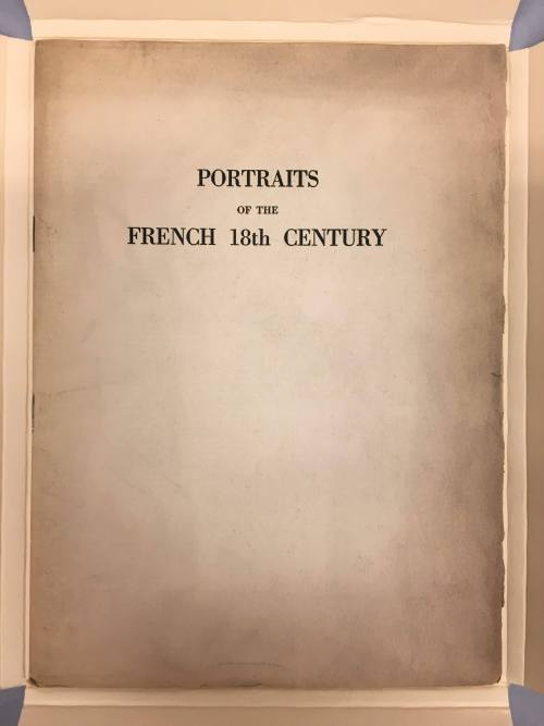 Exhibition, Portraits of the French 18th Century